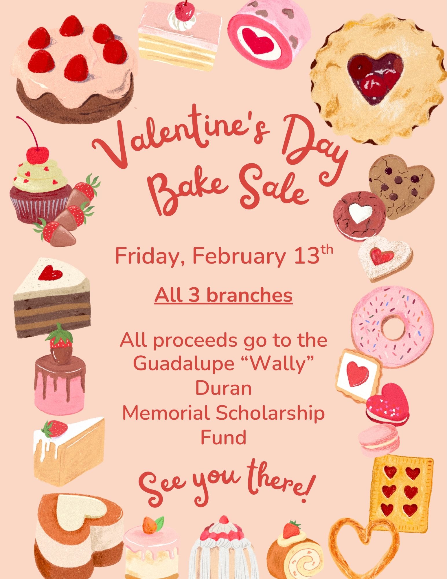 Valentine's Day Bake Sale